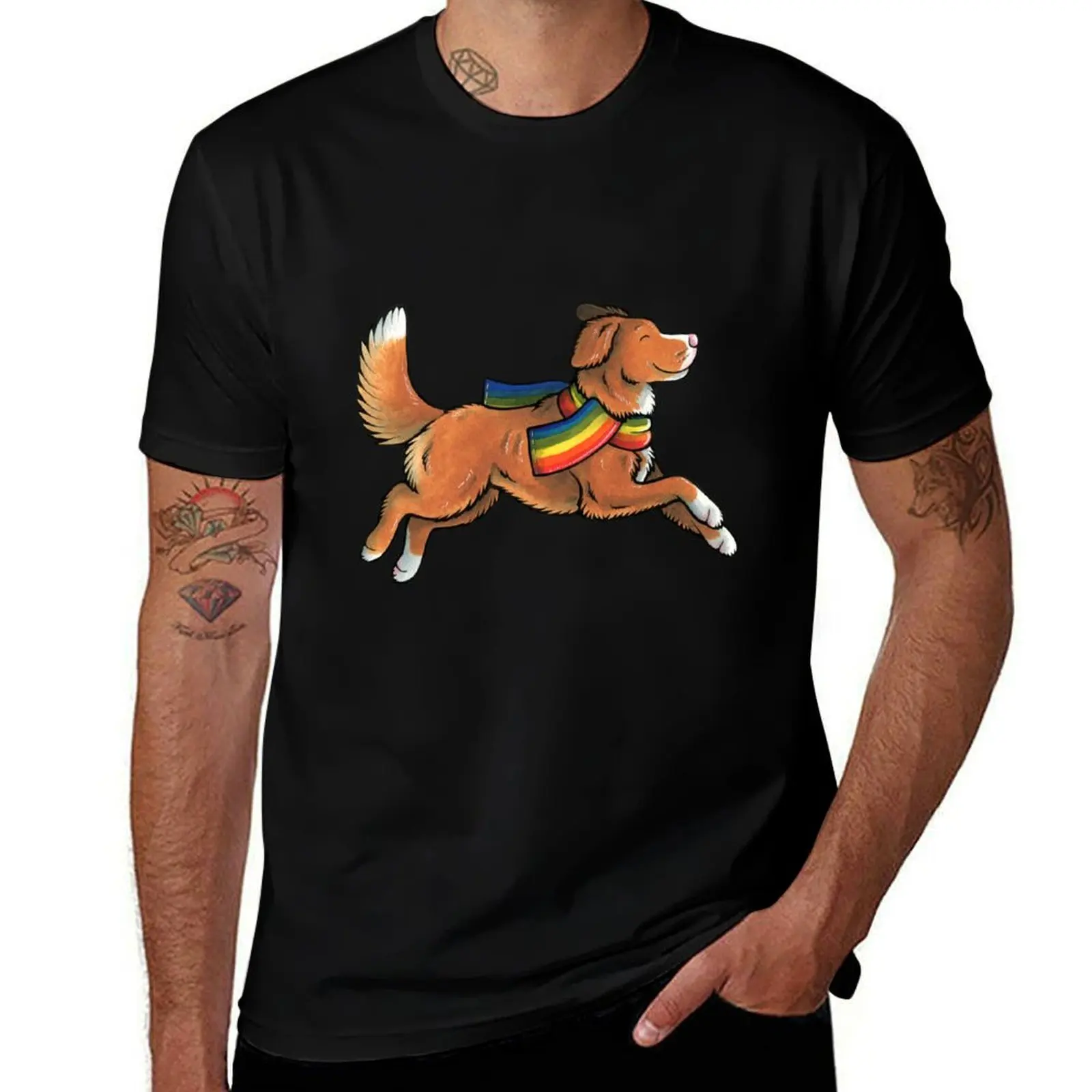 Rainbow Toller T-Shirt Sun Block Outdoor T-Shirt