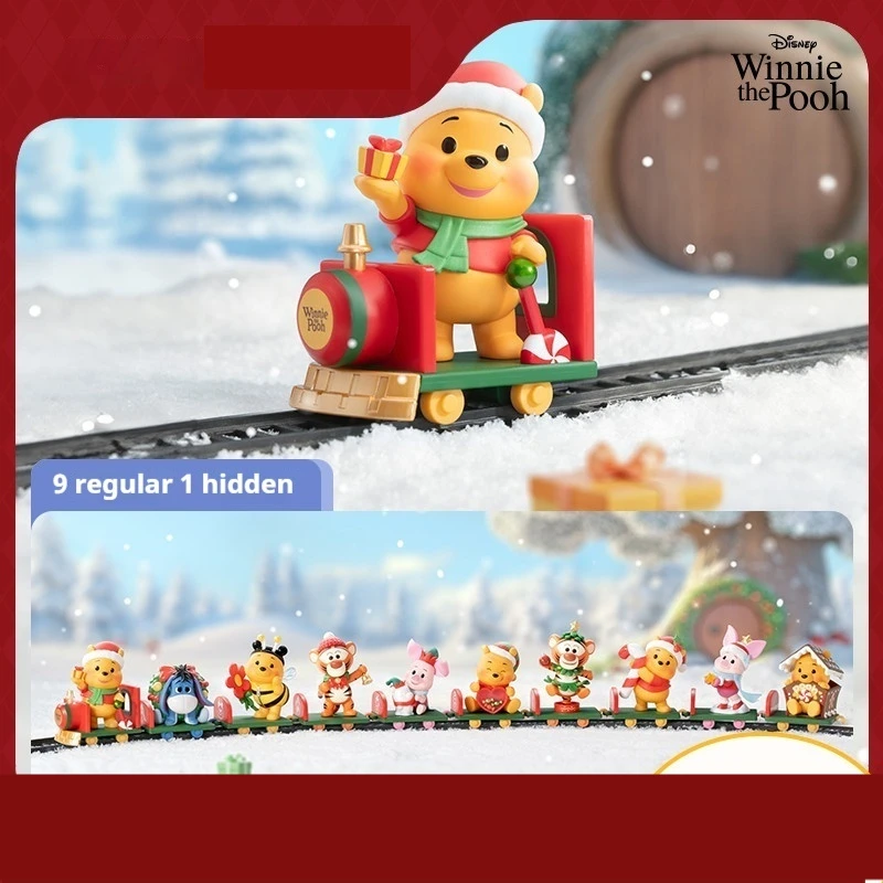 Lovely Winnie The Pooh Gift Delivery Series Figurines Blind Box Toys Mysterious Surprises Are Waiting For You To Unpack