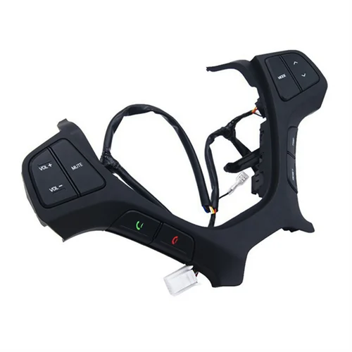 Imagen 1 del producto Interruptor del volante del coche para Hyundai I10 2014 2015 2016 2017 piezas del botón de Control de Audio del volante Accesorios-A02G