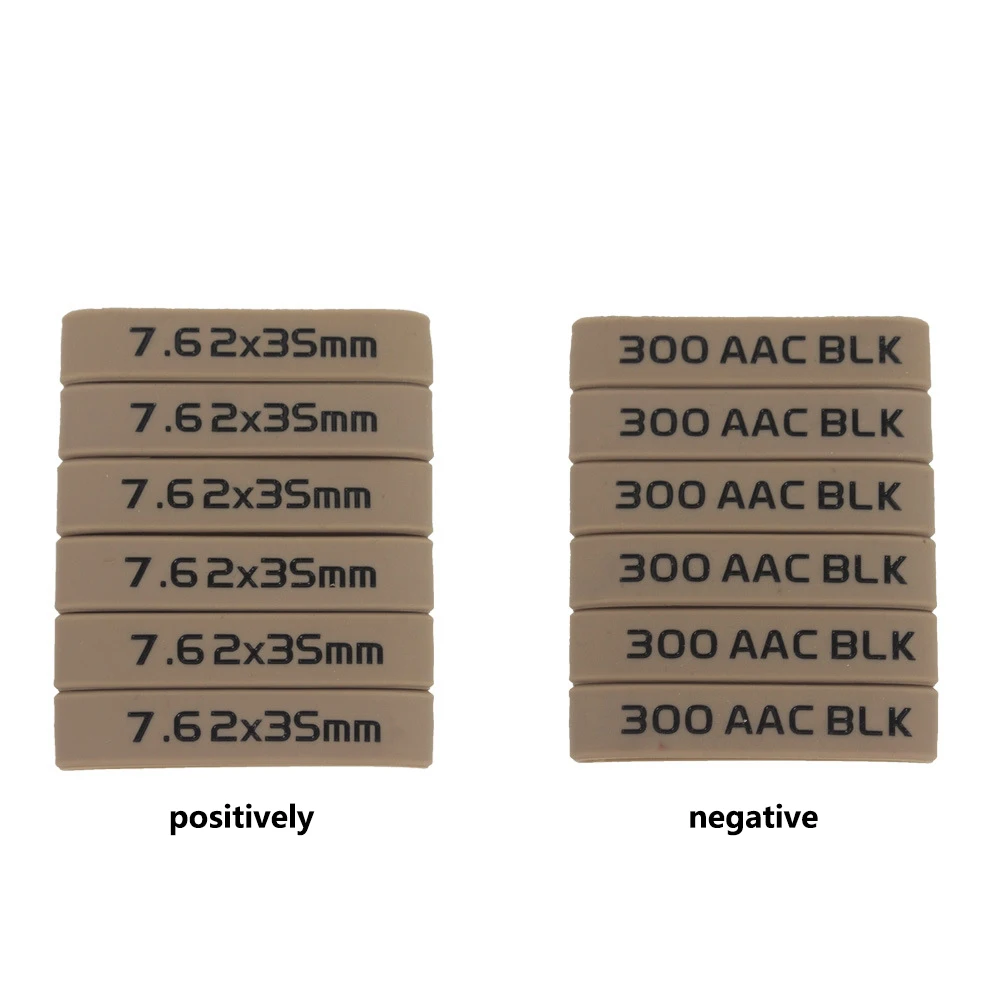 Magazine Marker Strips Tactical Marking Rubber Rings for 5.56 and 7.62 Outdoor Hunting Quick Identification Products