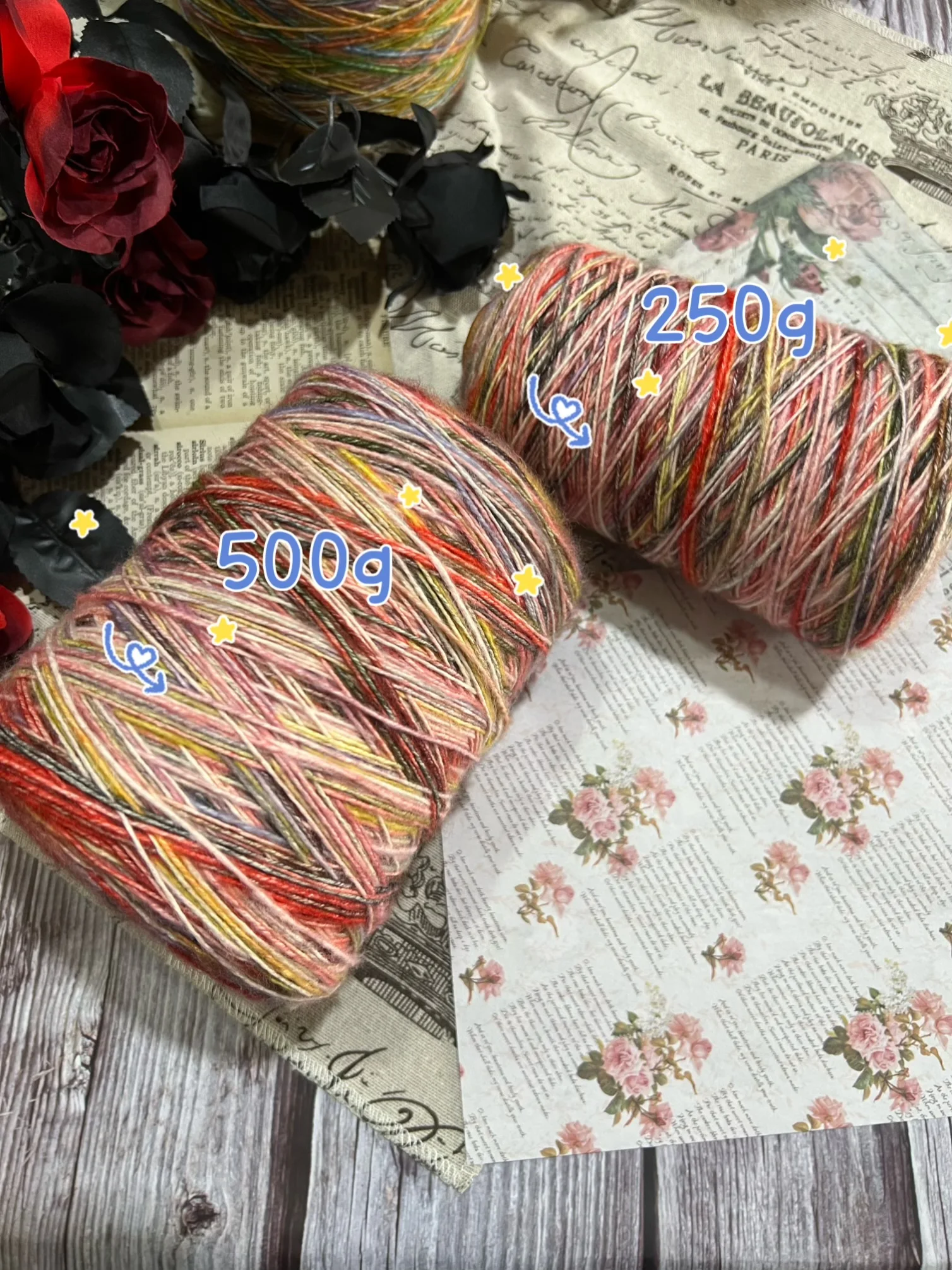 

Warm Color Camouflage Cotton Gradient Spray Yarn Rainbow Segmented Dyeing Knitting Scarf Hook Needle Cotton Thread