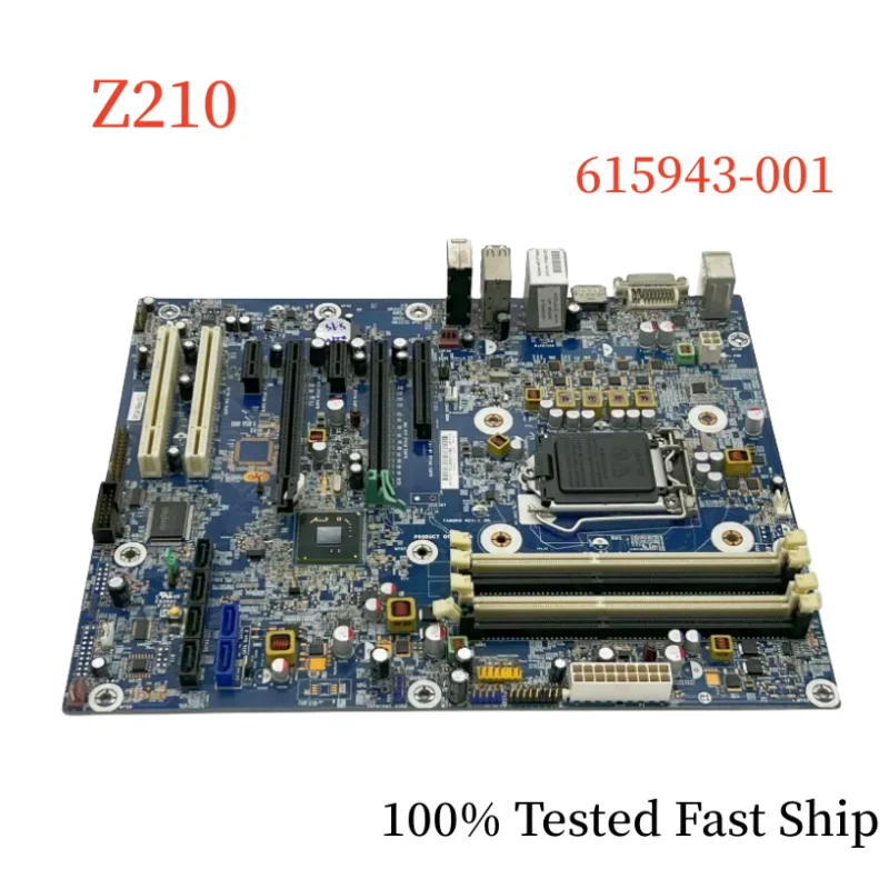 

615943-001 For HP Z210 WorkStation Motherboard 614491-002 LGA1155 DDR3 Mainboard 100% Tested Fast Ship