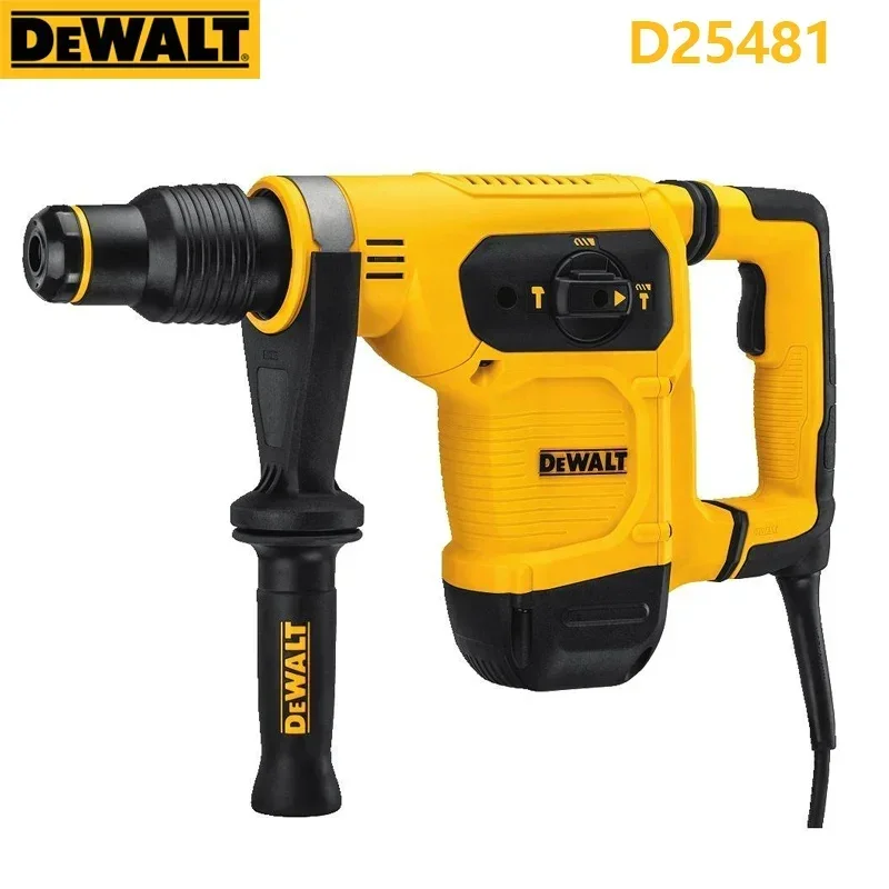 DEWALT Demolition Hammer SDS MAX with Shocks 220V Rotary Hammer Heavy Duty Concrete Demolition Rescue Five Pit Electric Pick