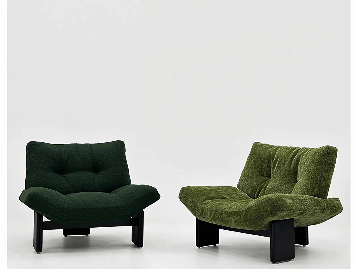 

Single Sofa Chair Light Luxury High Sense Living Room Small Leisure Chair I Armrest Chair Simple Italian Style