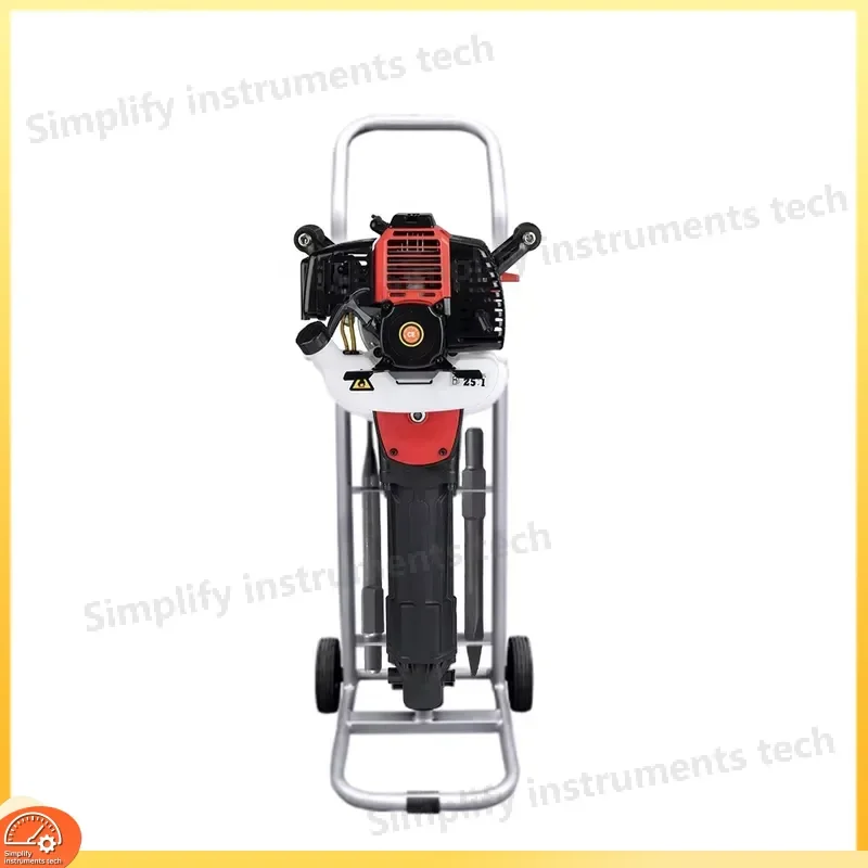 35.8cc Gas Powered Concrete Jack Hammer 4 Stroke Engine Multifunctional Demolition Breaker Heavy Duty Pneumatic Drill Tool