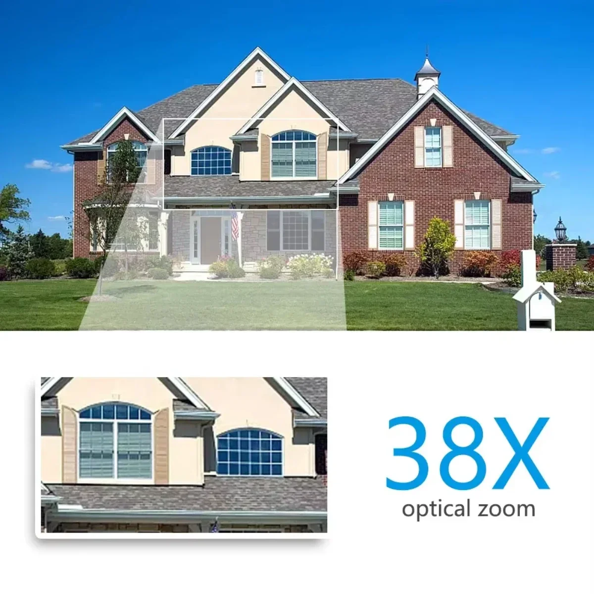 Smartlife Outdoor 38X Optical Zoom PTZ 4K POE NVR Kit 8MP Monitoring Camera Audio Home Safety Video Monitoring System CCTV TUYA