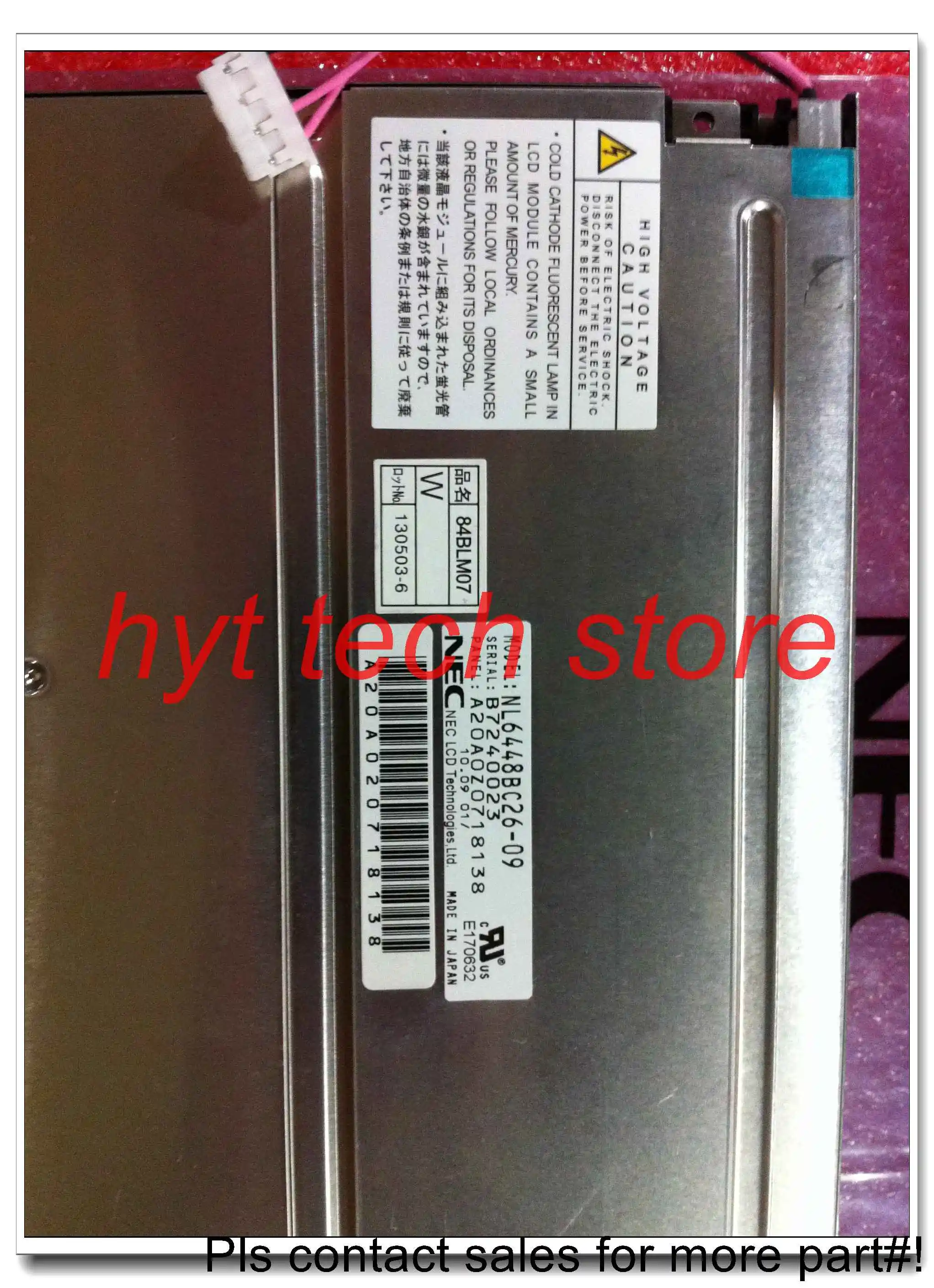 Original 8.4 inch LCD Panel  NL6448BC26-09  NL6448BC26-09D  tested A+ grade before shipment