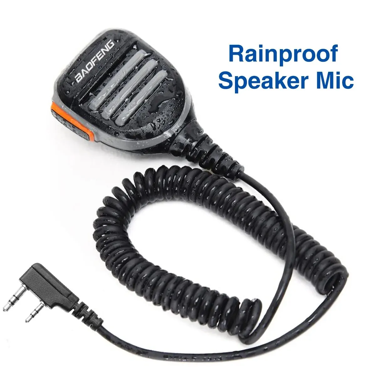 Baofeng UV-K5 Micrófono de altavoz para UV-5R, UV-82 y serie UV - imagen 4