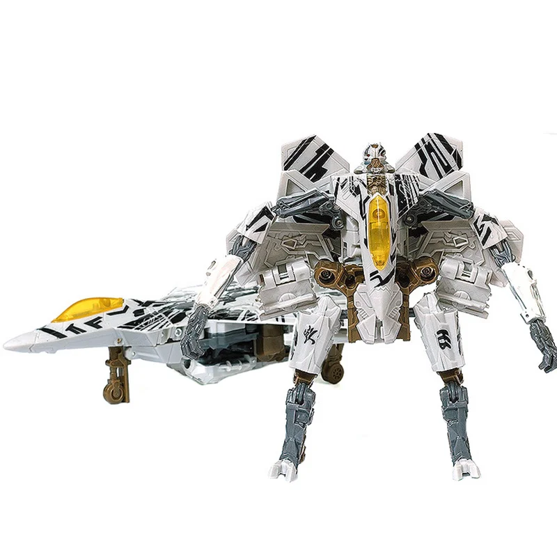 Hzx H606 Transformatie Actiefiguur Speelgoed Meesterwerk Starscream Film Model 18Cm Abs Vervorming Auto Robot Geschenken Poppen Vliegtuig