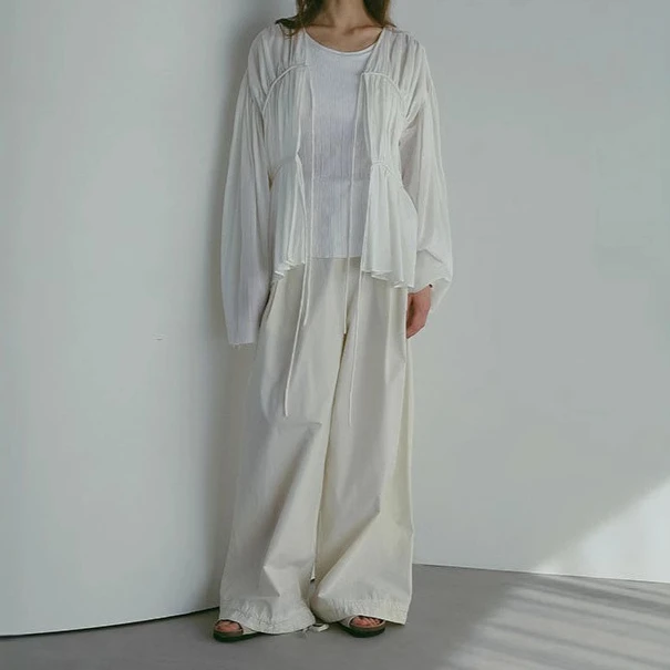 

Gagarich Spring Summer New Japanese Lightweight Temperament Ins Loose Sunscreen Cardigan Looks Thin Breathable Soft Sticky Top