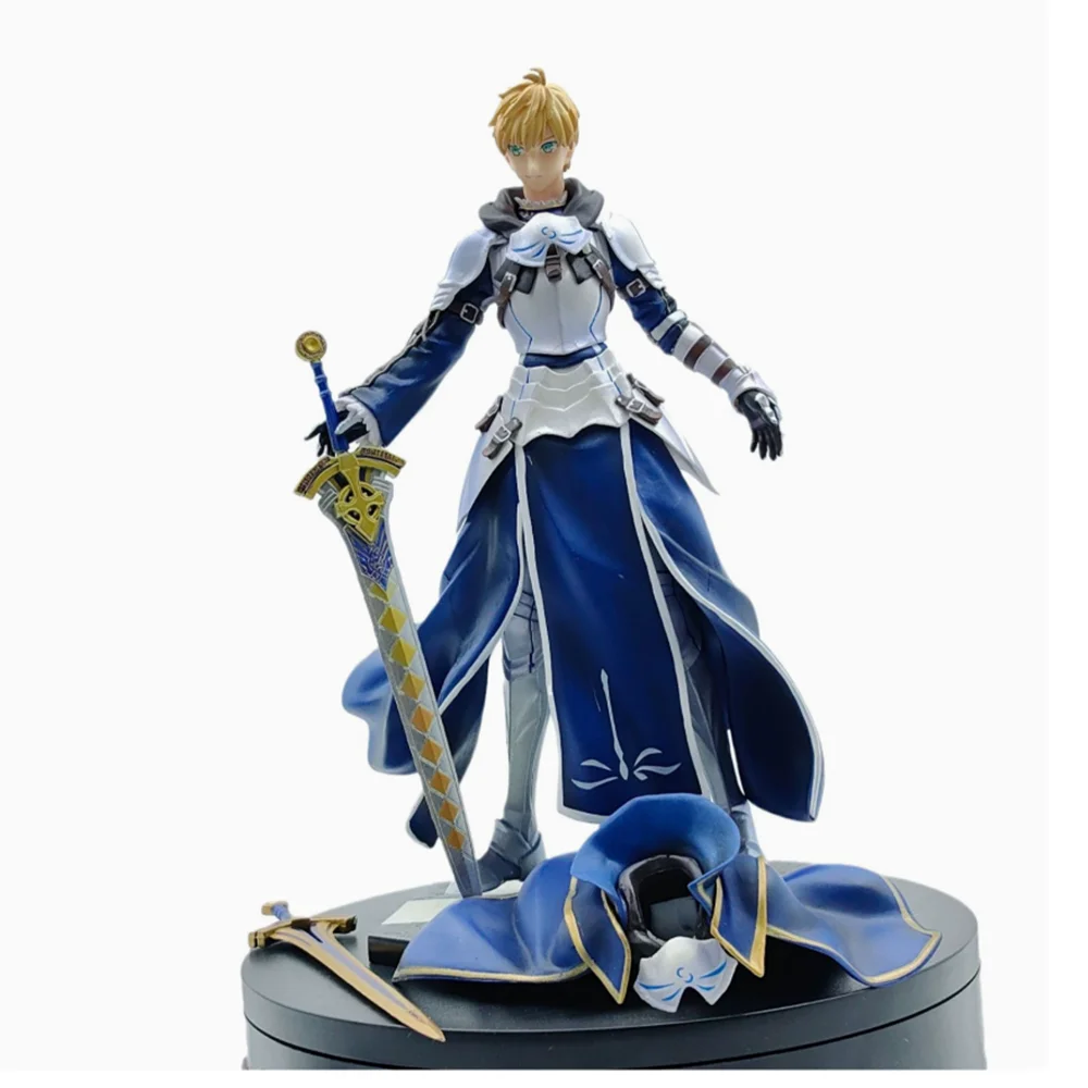 

24cm New Fate/stay Night Arthur Pendragon Anime Figure Peripheral PVC Model Statue Desktop Decoration Ornaments Kids Gift Toys