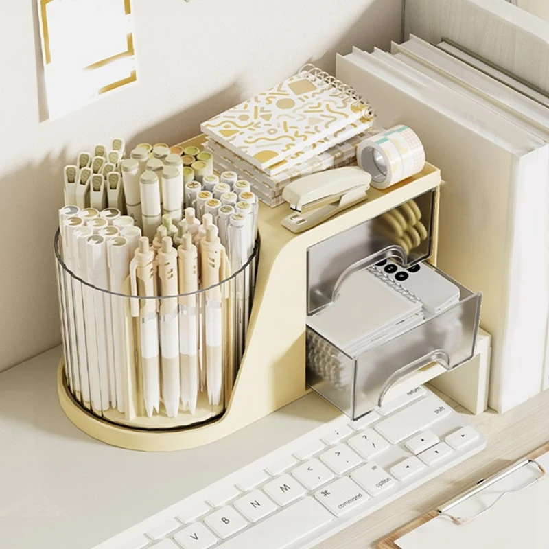 Pencil Holder Pens Cup Pencil Organizer Stationery Organizer For Desk For Office 1 PCS