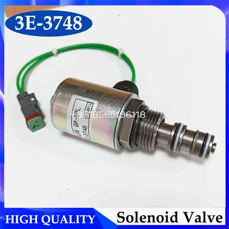 

3E-3748 3E3748 24V Solenoid Valve for Excavator Accessories 3116 3126 3306 Solenoid