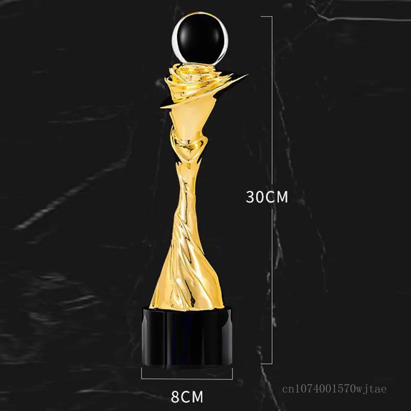 Creative Customization Resin Medal Making, Crystal Lettering, Annual Meeting, Employee Honor Award, Commemoration Trophy, 1Pc