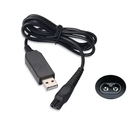 HQ8505 caricabatterie adattatore per rasoi di alimentazione con cavo di ricarica USB per Philips HQ7120 HQ7140 HQ7160 7240 HQ7868 HQ7310 HQ7320 HQ7340