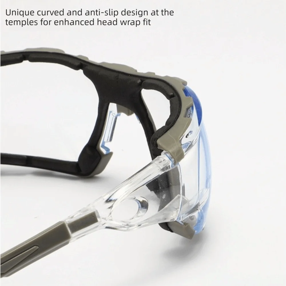 Brillen, transparente Schutzbrille gegen Wind und Sand, Sicherheitsschutzbrille, Sportbrille, HD-winddichte Schutzbrille, Outdoor-Reiten – Detail 5