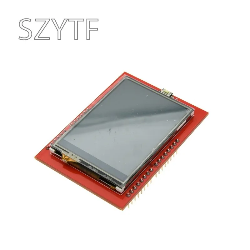 Imagem -02 - Módulo Lcd Tft 2.4 Polegada Tft Tela Lcd para Arduino Uno r3 Board e Suporte Mega 2560 com Gif Touch Pen Pcs