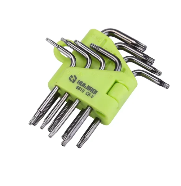 8pcs Star Torx Screwdriver Bits Set T5-T20 Professional Hand Tools Box End Wrench Spanner for Electronics Repair