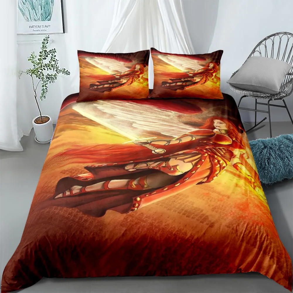 The Legions Angel Duvet Cover Set EU Single Double King US Twin Full Queen Size  Bedclothes