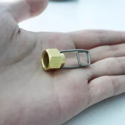 Outdoor Camping Stove Cap Gas Accessories Flat Gas Tank Anti-leak Plug Camping Cooking Cookware Energy Saving Fuel Gas