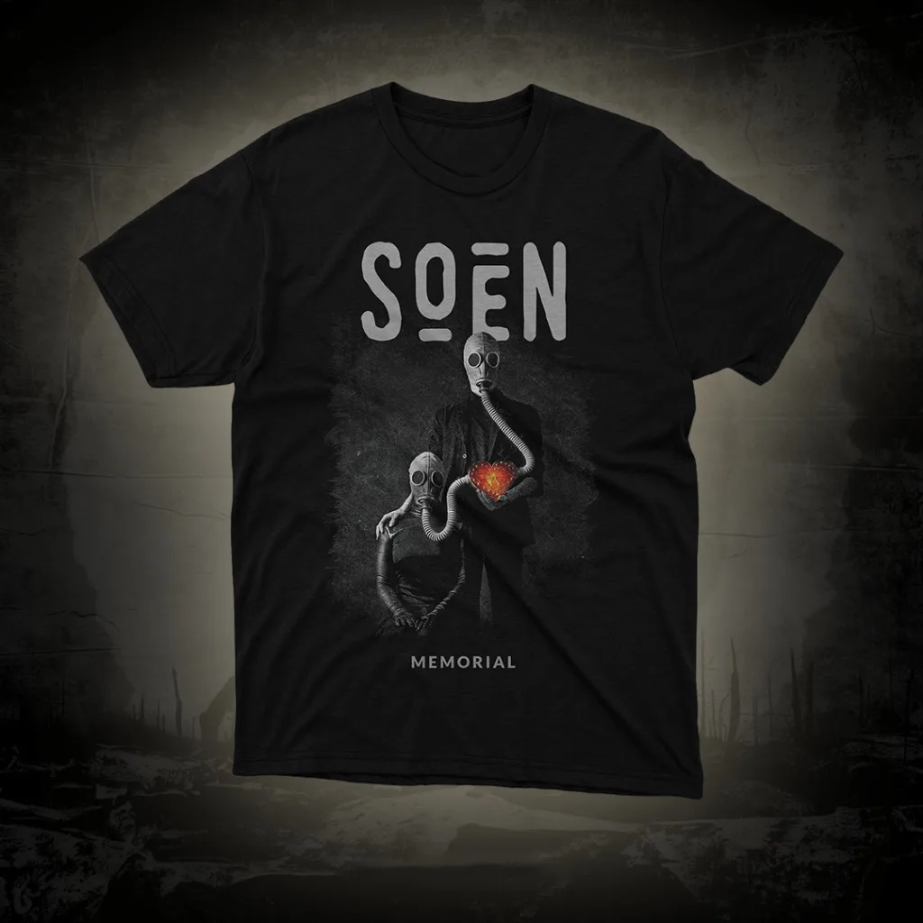 Soen Band T-Shirt Noir Coton Book ine Taille Unisexe S-5XL