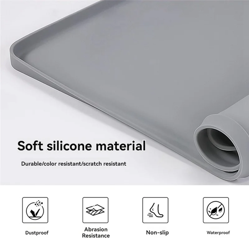 

A010 Защита пола холодильника, силиконовый коврик для мини-холодильника, мост под коврик, защита для стирки для стиральной и сушильной машины, поддон для капель