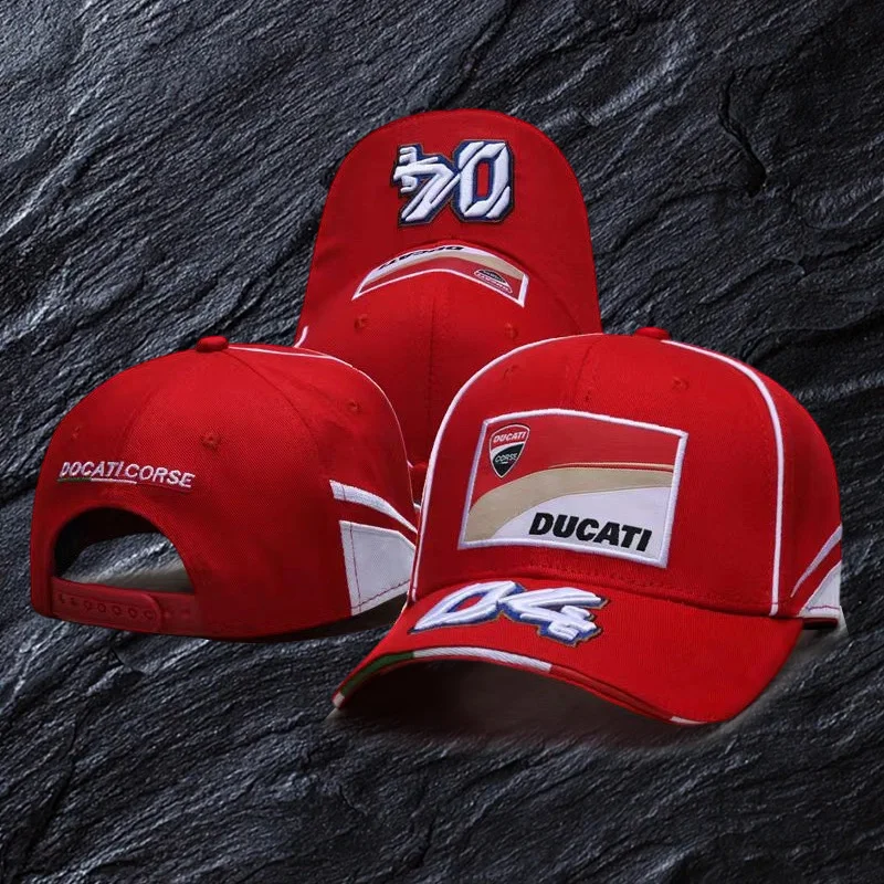 

High Quality Hiphop Baseball Cap Adjustable Sport Casual Cap Outdoor Summer Men Women Leisure Breathable Cap For Ducati Monster