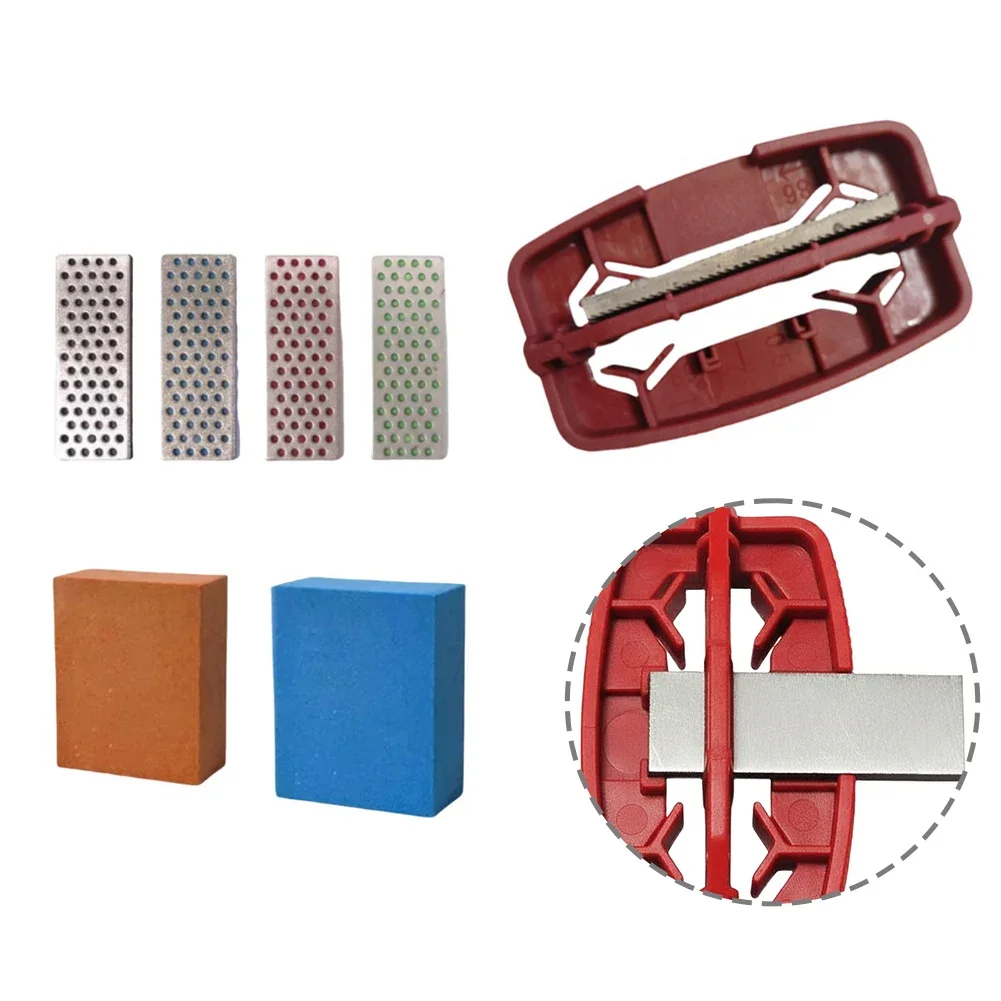 1 Set Snowboard Ski Side Edge Tuner Kit Portable For Deburring Rust Removal File Maintenance Accessary
