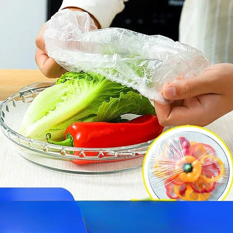 

Пищевая пластиковая крышка, одноразовая бытовая пластиковая крышка с эластичной крышкой для чаши для рта