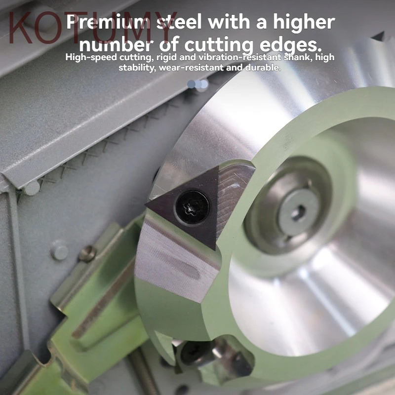 90 Degree V-Groove Router Bit for Gypsum Board, Kotumy Side Milling Cutter for Festool Mafell, Drywall Grooving Tool for Renovat