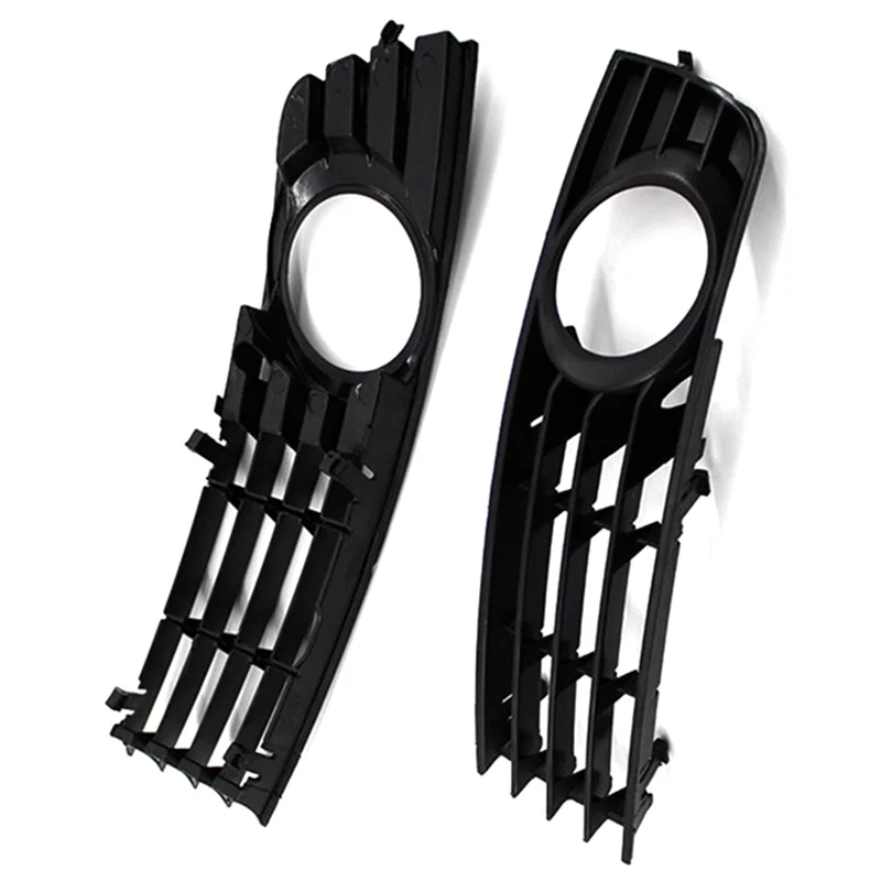 

2Pcs Front Fog Light Lamp Grille Left And Right Car Light Grille For A4 B6 Sedan Avant Quattro 2001 - 2005-A28K