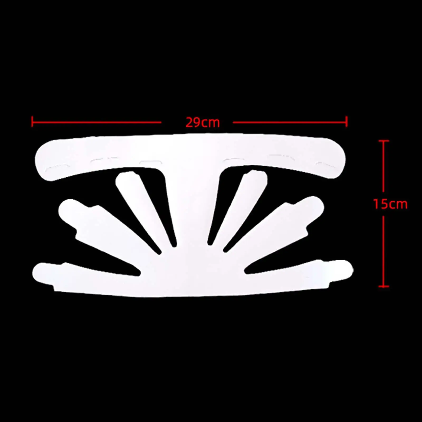 10Pcs Baseball Caps Inserts Easy to Use Hat Support Baseball Hat Rack for Snapback Baseball Cap Sports Caps Living Room Shop