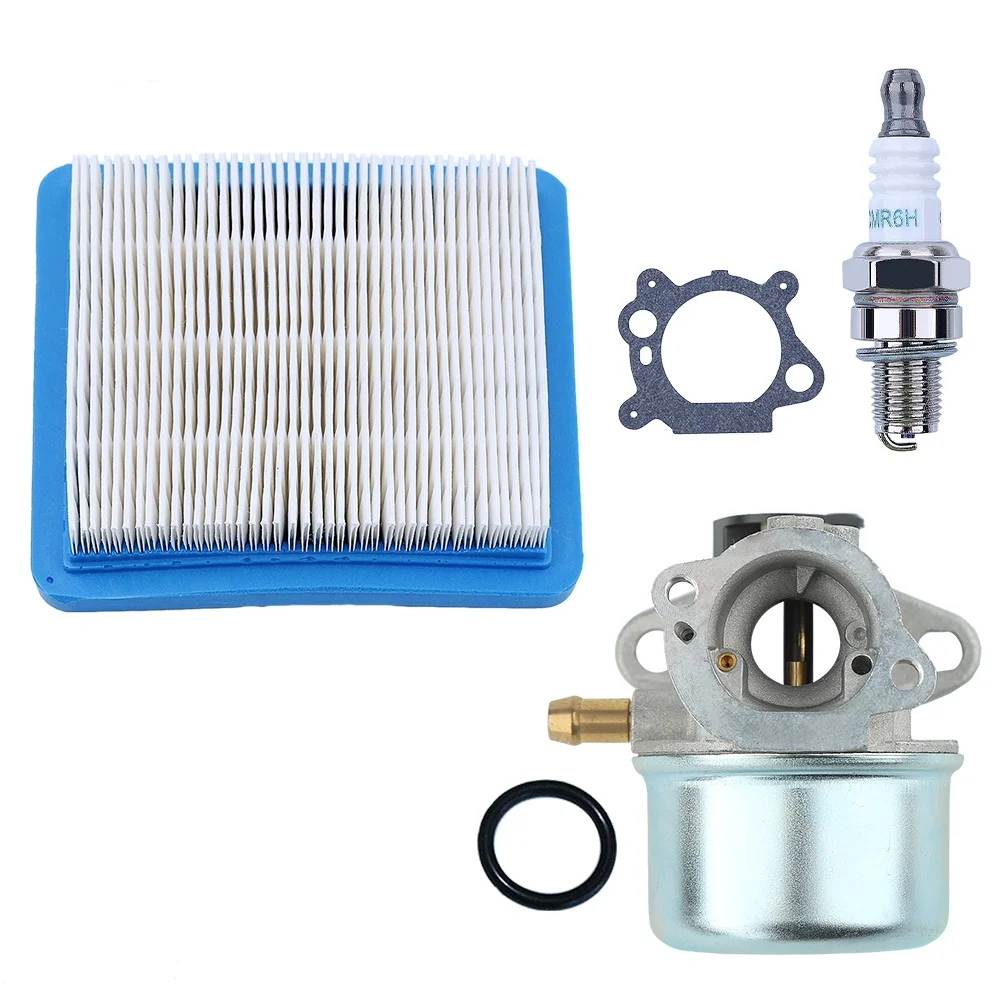 799868 Carburetor Set Fit Craftsman Gold 6.25 6.75 HP MRS Push Mower 675 190cc For Poulan Pro 675EX 6.75HP 126M02 Engine