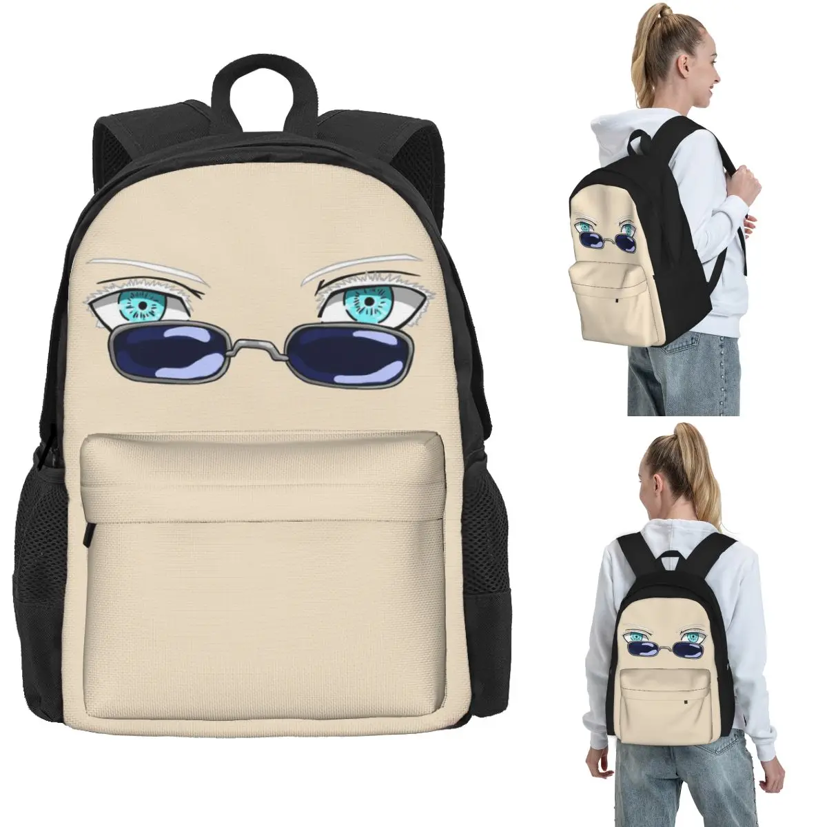 

Gojo's Eyes Backpack Hot Sale Daypack Large Capacity Kids BookBag School Bag Shoulder Bags for Men Women