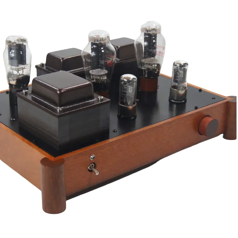 NEW 9W*2 6*8 Push 300B Class A single-ended high-fidelity tube power amplifier, 717A 6J8P 6*8 pre-stage push, 30HZ-20KHZ