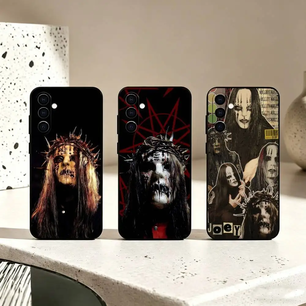 metal drummer Joey Jordison Phone Case For Samsung Galaxy A73,A72,A71,A70,A53,A52,A51,Others Soft Black Cover