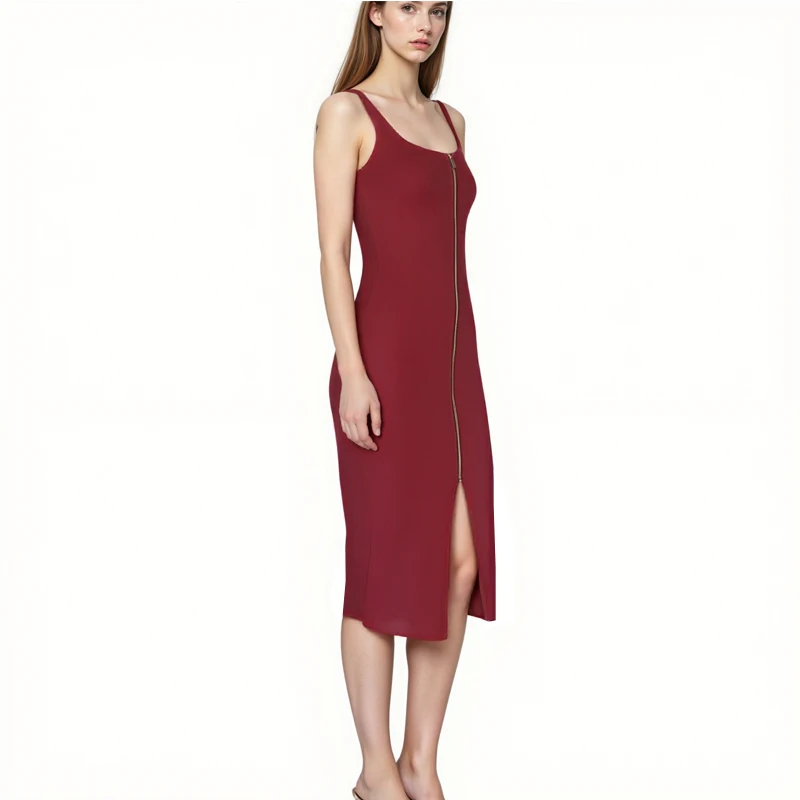 

Halter Sleeveless Backless Sexy Tight Simple Party Nightclub Women Bandage Dresses