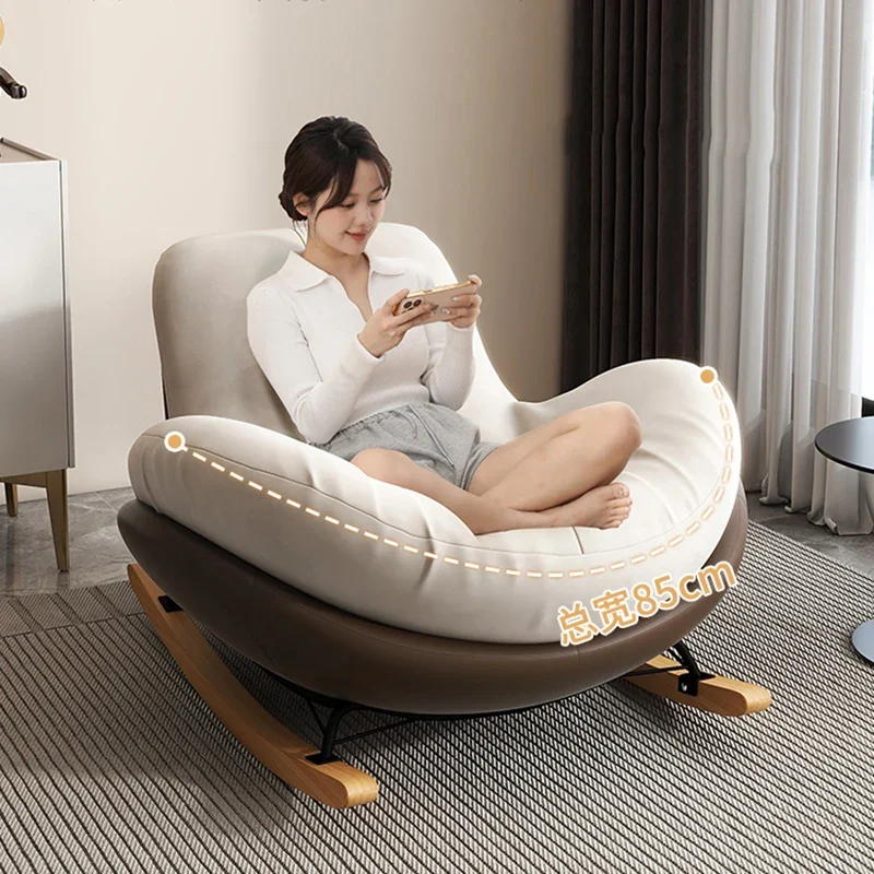 Salão de luxo cadeiras sala estar nordic menina leitura varanda preguiçoso cadeiras ergonômicas confortáveis tumbonas poltrona móveis para casa