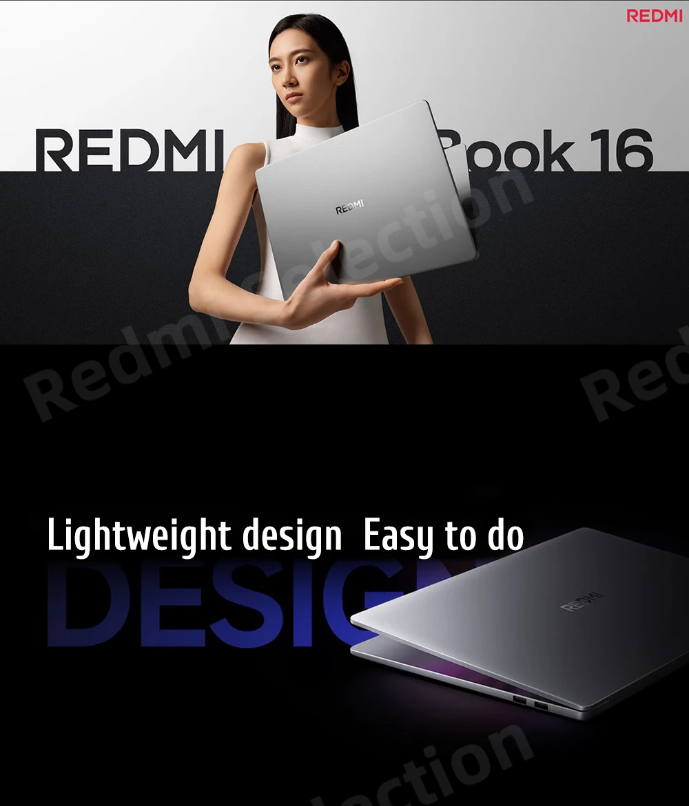 Xiaomi REDMI Book 16 Laptop Intel Core 5 220H/125H Intel Graphics 16G/32G RAM 1TB SSD 16-inch 2.5K Screen Notebook PC