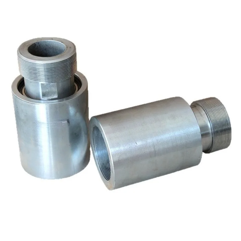 For H type hydraulic 360 degree external thread universal high speed copper connector 1pcs