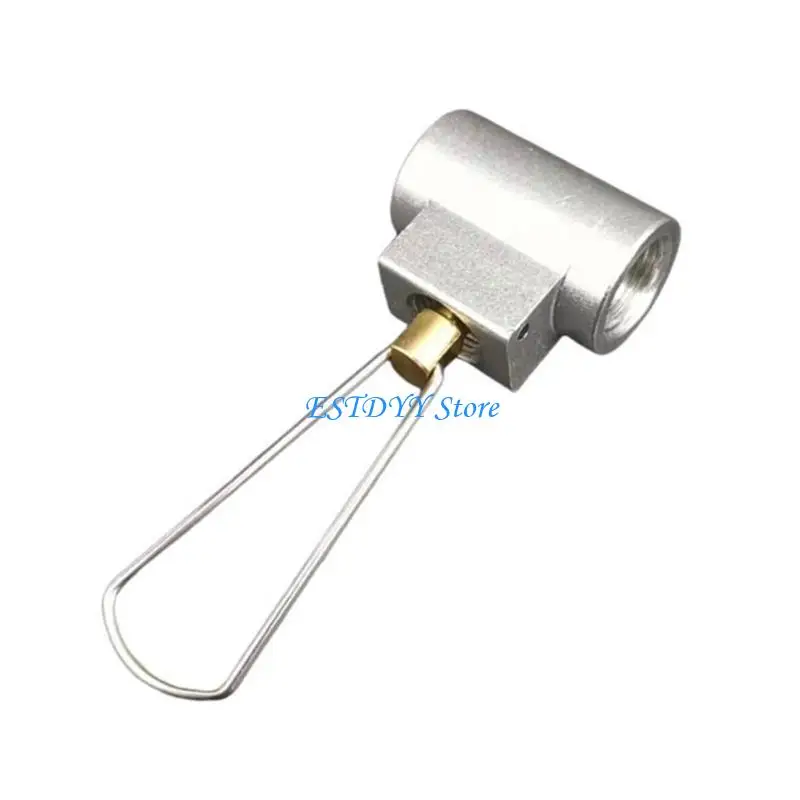 

G6DE Quick Mount Tool for Outdoor Aluminum Alloy Practical Gas Convert Adapter