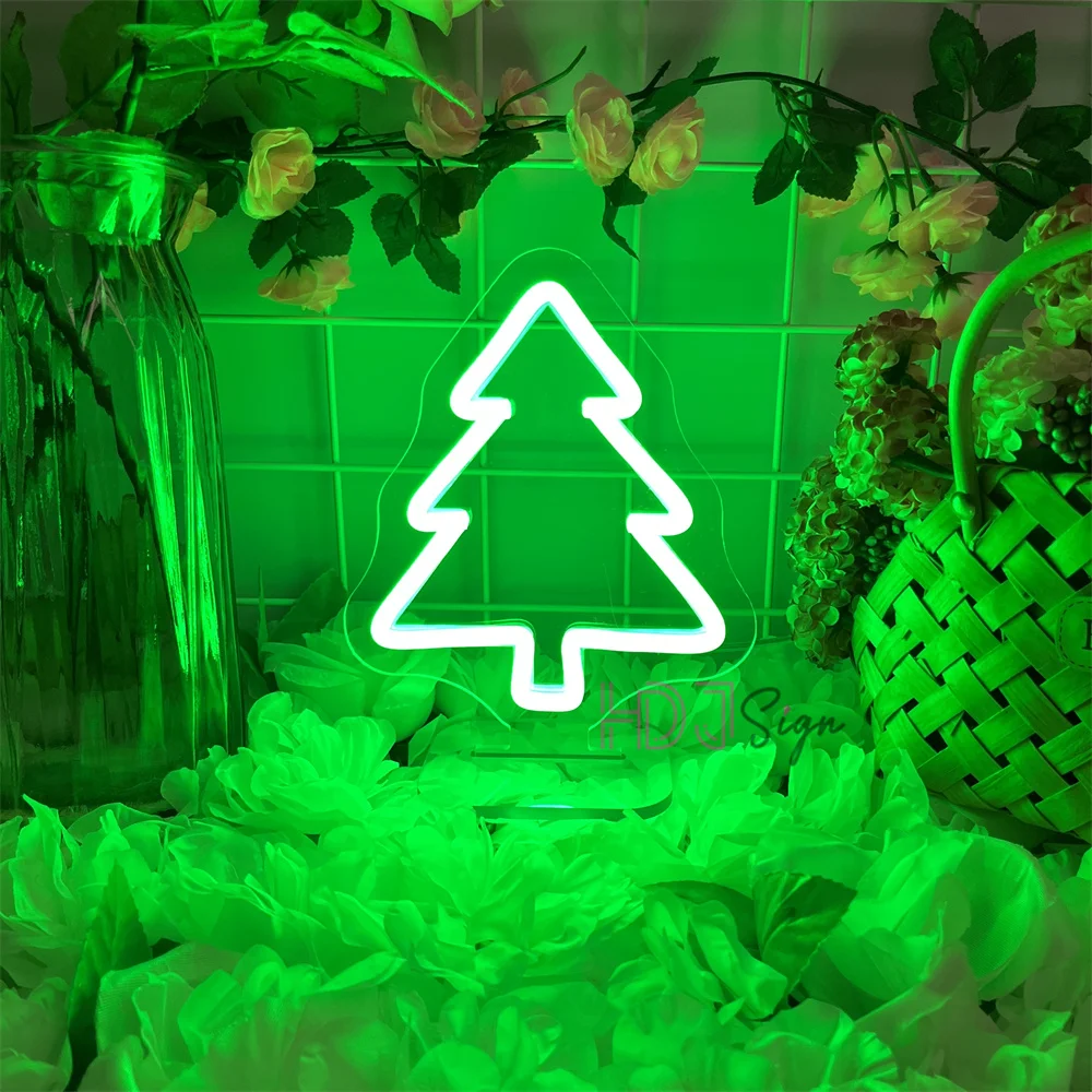 Merry Christmas Neon Led Sign Room Decor Home House Decor Wall Hanging Neon Light Personalize Gift Christmas Tree Decoration