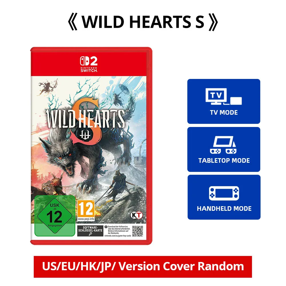 Nintendo Switch 2 Game - WILD HEARTS S - Nintendo Physical Game