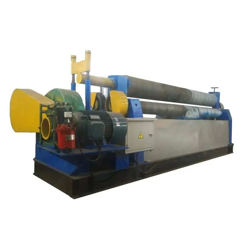3 Roller 12mm Steel Plate Rolling Machine