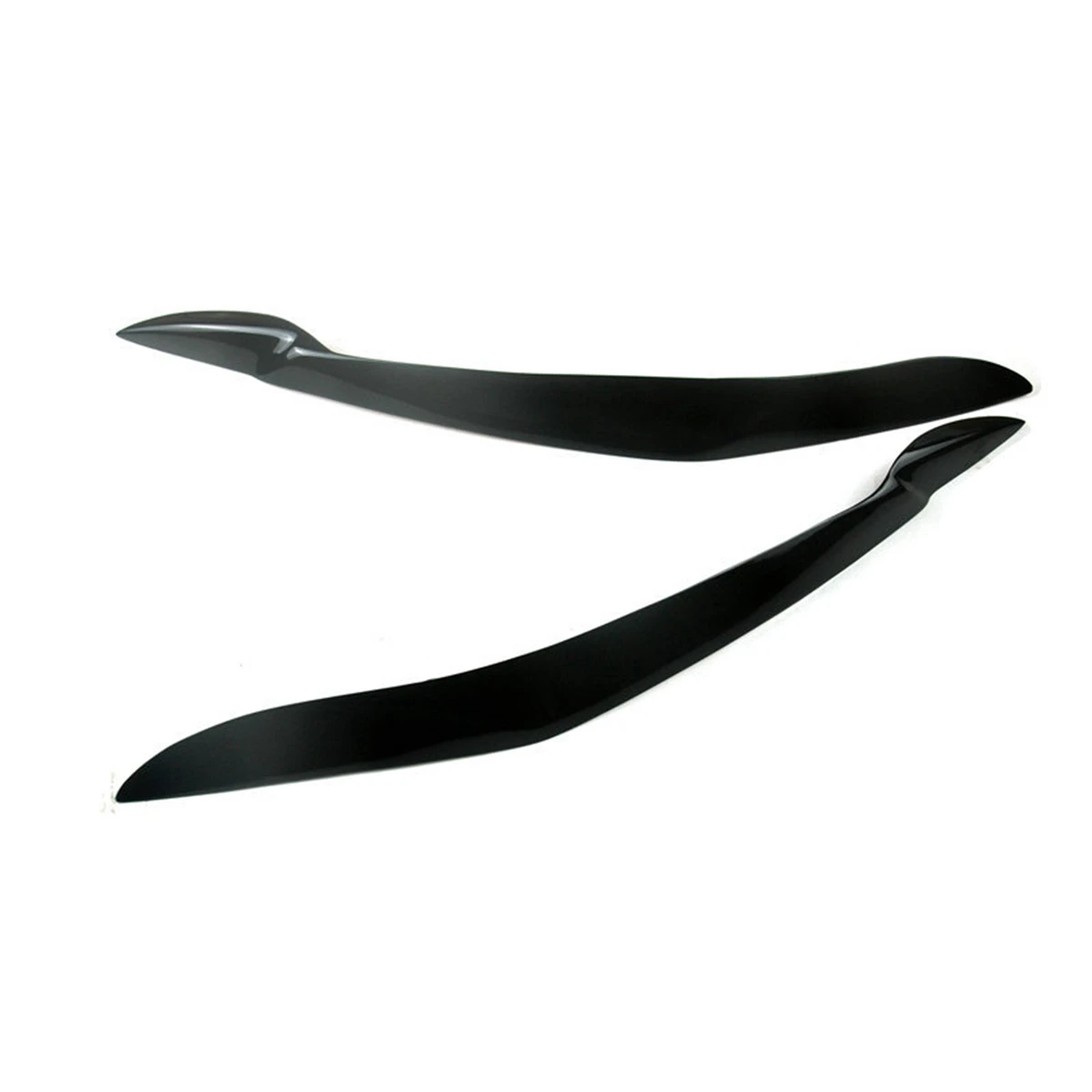 

Передняя смоляная фара, украшение для бровей и век для BMW X5 E70 2007-2013, глянцевый черный-A28K