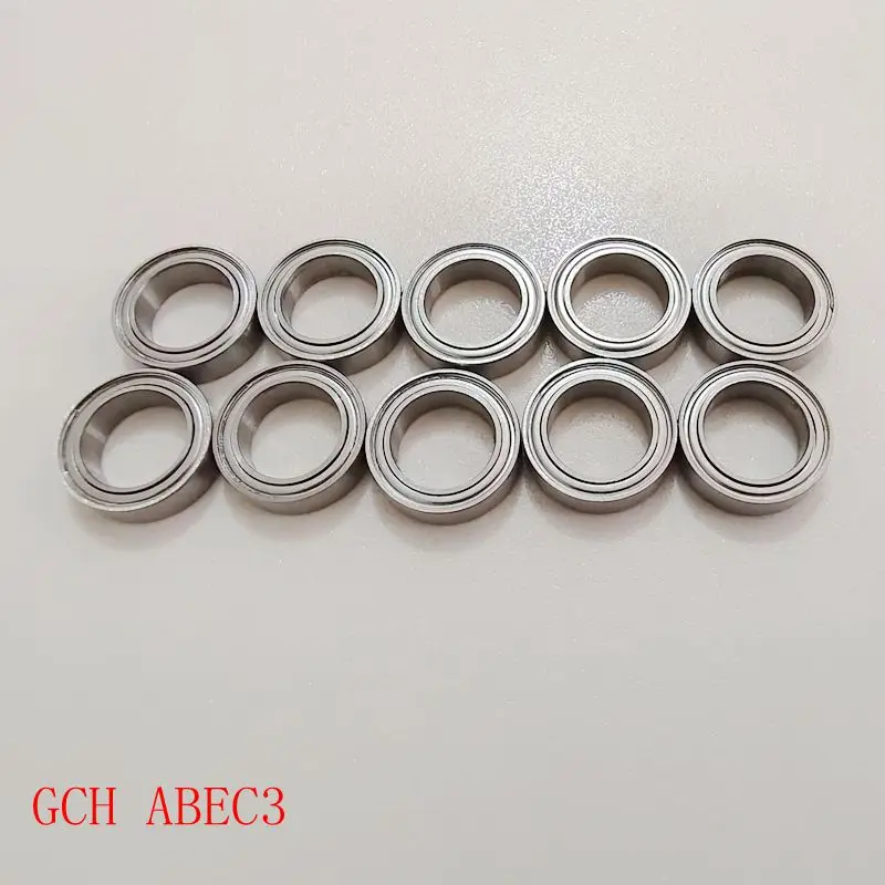 10PCS 10x16x5 MR1016 ZZ W5 ABEC3 Shield bearing 10x16x5mm RC