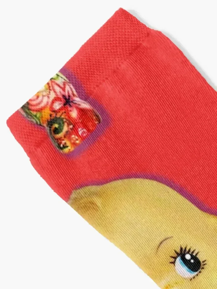 Tattoo Kewpie Socks Stockings luxury Socks Woman Men's