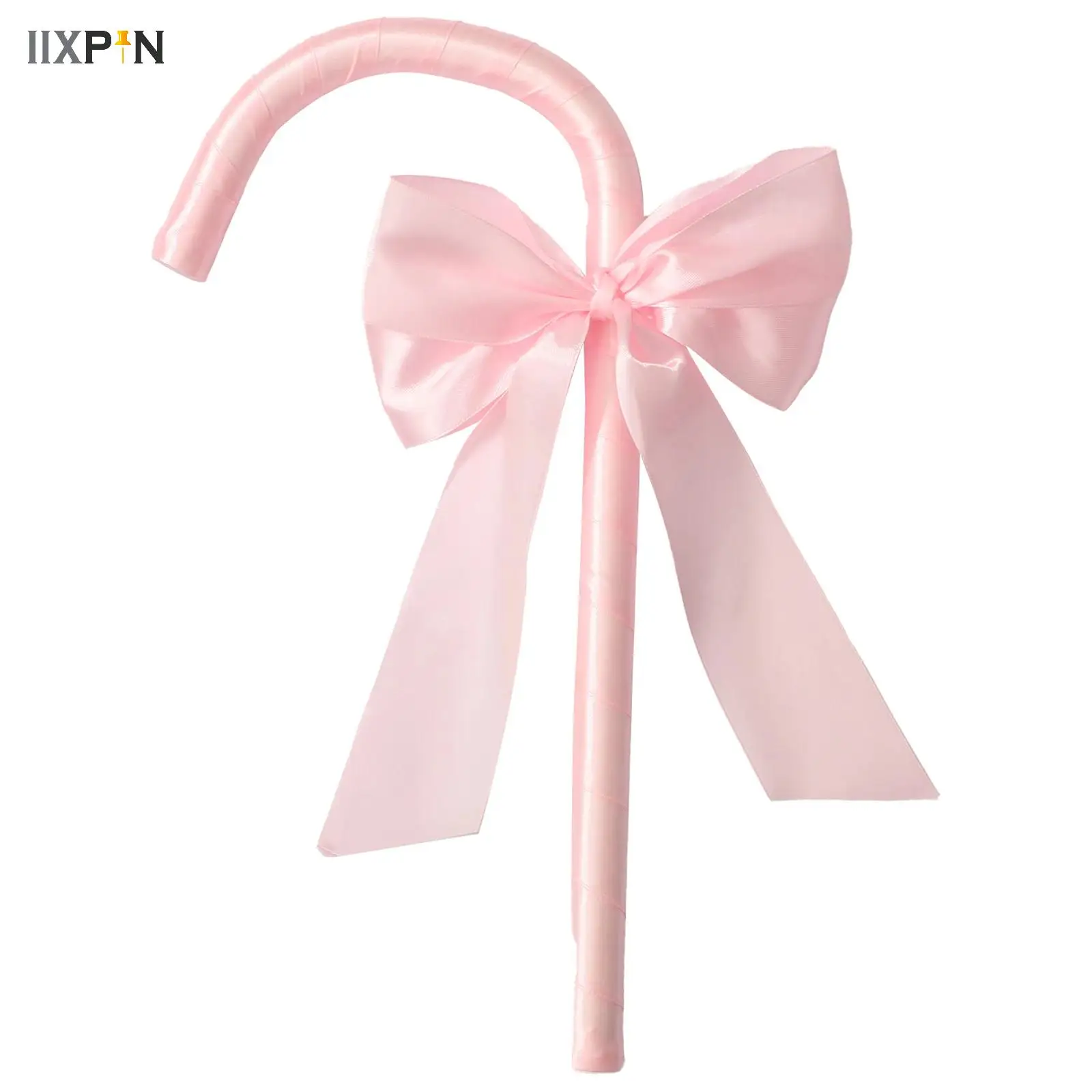 1Pc Women Adults Cane Magic Stick Props with Adhesive Bowknot for Party Carnival Halloween Stage Performance Accessories