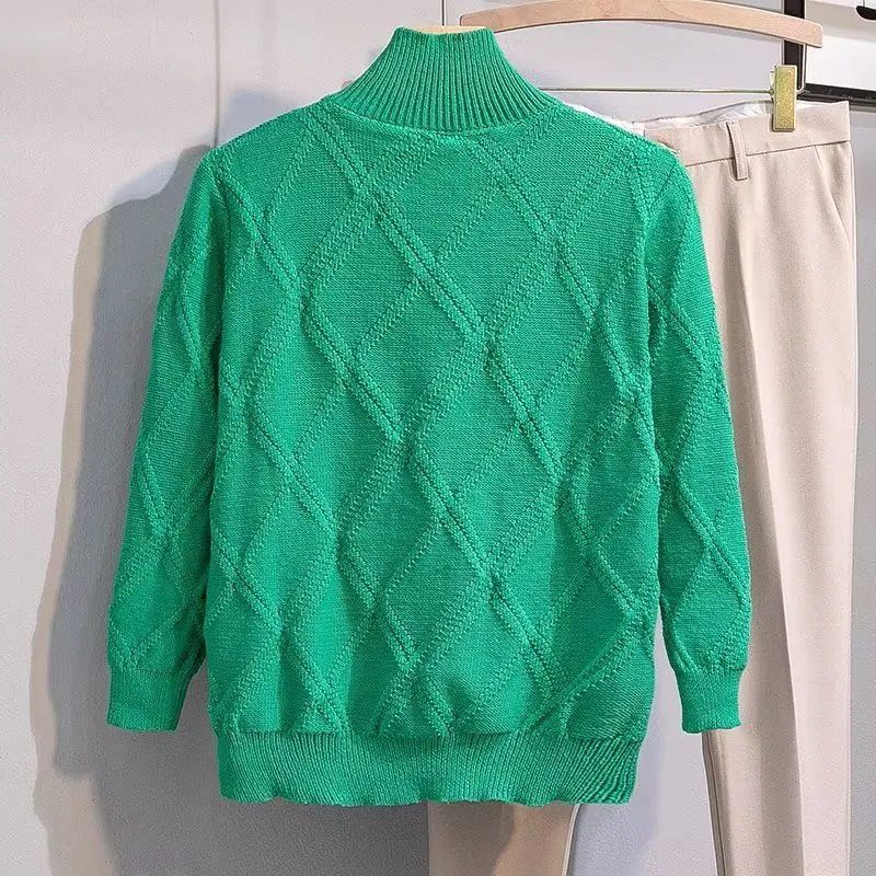 

Eeni V-Ne вязаный свитер, пальто, мужское повседневное пальто, весна-осень, свободная трикотажная одежда, полиэфирное волокно, волшебная лента с застежкой