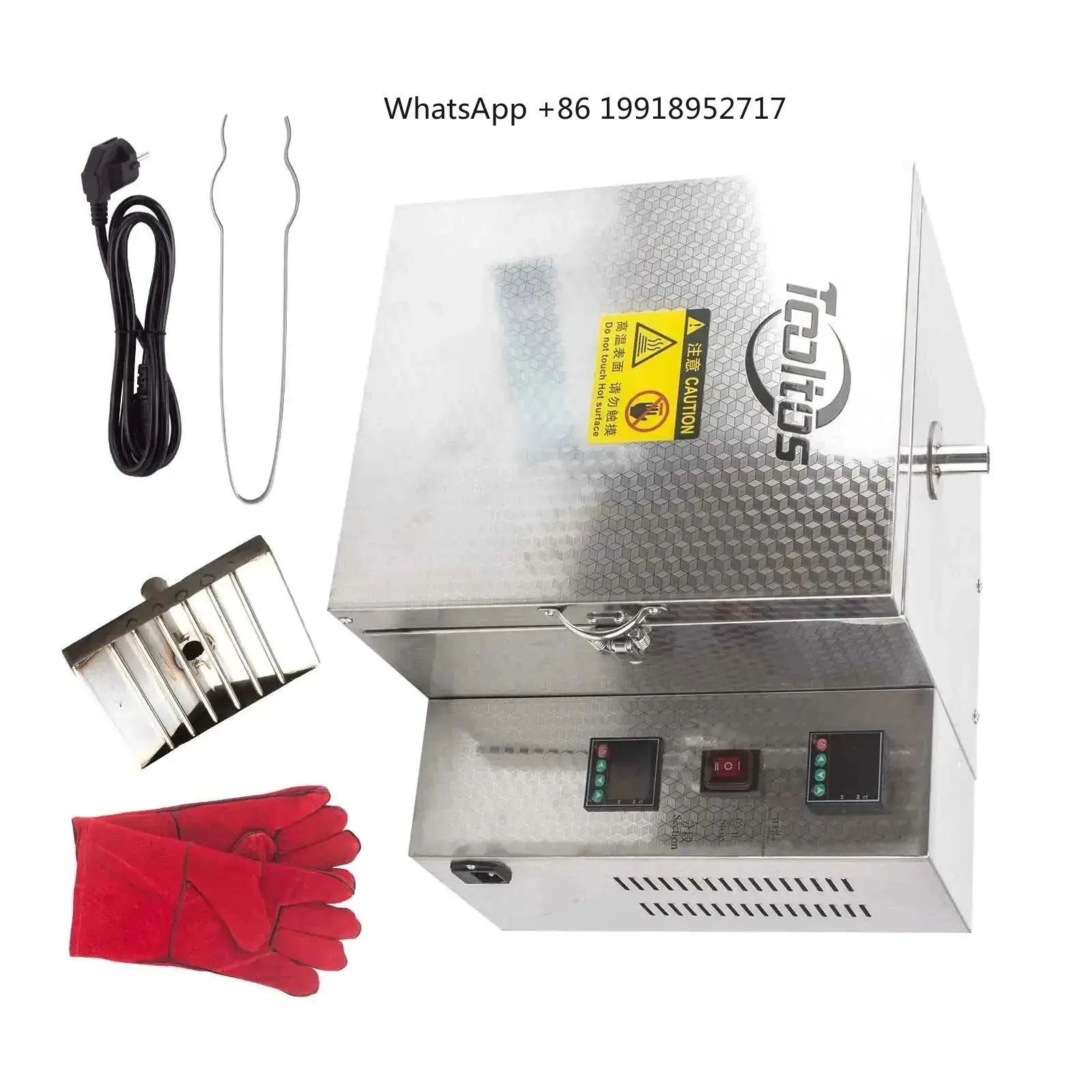 Professional 1200°C Burnout Oven & Plaster Furnace w/ Digital Display | Sectional Temperature Control | for Wet/Dry Plaster Mold